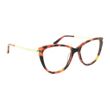 Imagem de Armação Bulget BG7072 G21 Tartaruga Acetato/Metal - Feminino