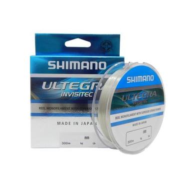 Imagem de Linha Monofilamento Shimano Ultegra Invisitec 0,22mm 11,90lb/5,40kg - 