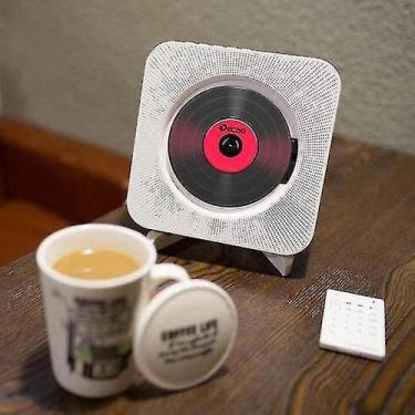 Imagem de Leitores de CD gravadores de cd montado na parede som surround rádio f