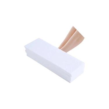 Imagem de Tiras de papel de cera depilatório para depilação 100 unidades - Light