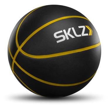 Imagem de Bola de basquete silenciosa Bashhh Pro – Bola de basquete de espuma tamanho 7 oficial, bola de treinamento interna de 75 cm com salto real, drible silencioso, construção durável e canais de aderência