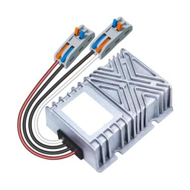 Imagem de Regulador estabilizador de tensão 9-36V 12V 24V para 24V DC 1A a 30A Alumínio DC para DC Boost Buck Converter fonte de alimentação para carro (alumínio 20A, 9-36V_24V)