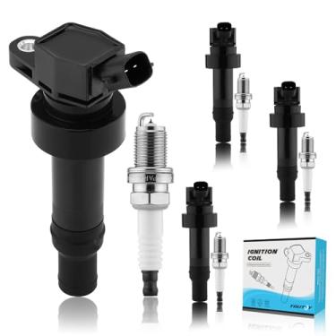 Imagem de TAUTOY Bobina De Ignição Uf652 273012B100 Com Vela (1,6 L L4) Para Hyundai Accent 2012-2020, Veloster 2012-2017, Kia Rio Soul 2012-2019
