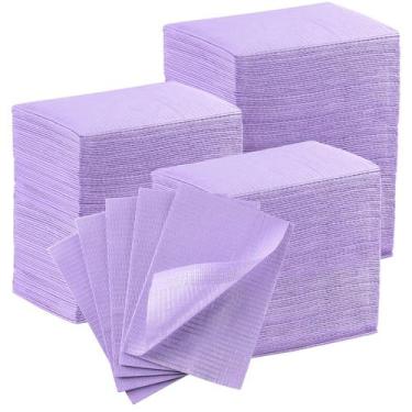 Imagem de Babadores dentais JMU, pacote 500, descartáveis, impermeáveis, 33x46cm