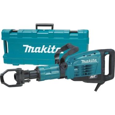 Imagem de Martelo Demolidor 28.6Mm 1510W 33,8J Com Punho Lateral Sistema Antivibração HM1317CB 220V Makita
