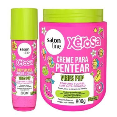 Imagem de Perfume e Definição: Body Splash e Creme Pentear 800g Vibes Pop Salon 
