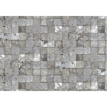 Imagem de Papel de Parede Terra Gracia Square Stone (Oyster Grey) 831072 Terra Gracia 831072
