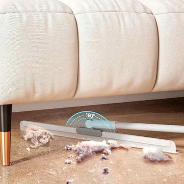 Imagem de Super kit 2 Rodos de silicone Estrutural Esfregão Vassoura cabo aço in