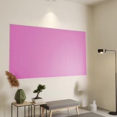 Imagem de Cortina Painel Blackout Com - InstalaçãO FáCil Para Sala, Quarto, Cozinha E EscritóRio(ROSA,135X175)