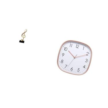 Imagem de Fenteer Escultura de Relógio Musical de Resina Criativa, Ornamento de Mesa, Peça Central de Arte Vintage para Mesa, Lareira, Sala de Jantar, Casa, Fazenda, Ac