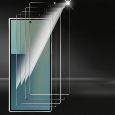 Imagem de Película protetora de vidro temperado resistente a arranhões com 3 peças para Samsung Galaxy Z Fold 7 HD Clarity para Z Fold 7