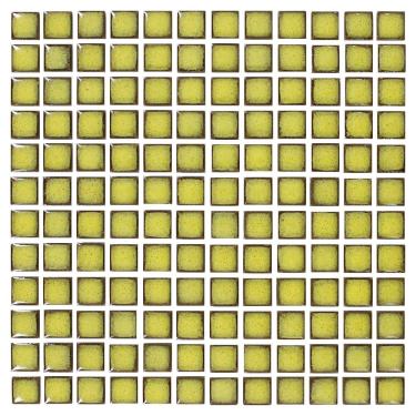 Imagem de Pastilha Cerâmica Nefertiti Mostarda 2x2 Placa 30x30cm - 1012020007