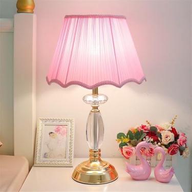 Imagem de Luminária de mesa contemporânea de cristal LED, estilo moderno e artístico, para sala de estar, escritório, casa de campo, hotel, quarto, mesa de cabeceira (Estilo 37)