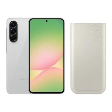 Imagem de Samsung Combo A56 5G (256GB) - Cinza - Bateria Portátil 20000 mAh