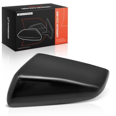 Imagem de A-Premium Tampa do espelho retrovisor do lado do motorista - compatível com Chevrolet Equinox e GMC Terrain, 2018-2024 - Preto liso