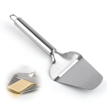 Imagem de 2un. Fatiador de Queijo em Aço Inoxidável, Cortador de Queijo Multifuncional Manual Prateado Antiaderente para Cozinha Culinária Escolha Americana