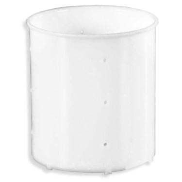 Imagem de Conjunto de Formas para Queijo Minas e Ricota, Polietileno Branco, Múltiplos Tamanhos (1kg, 500g, 250g), Fabricação Artesanal, com Furos para Drenagem, Higiênico e Durável (500G)