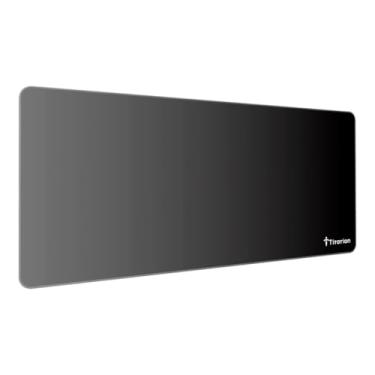 Imagem de Mouse Pad Gamer Extra Grande 90x40 Deskpad Ergonômico Speed Preto Cinza Degradê Gradiente - Titorion