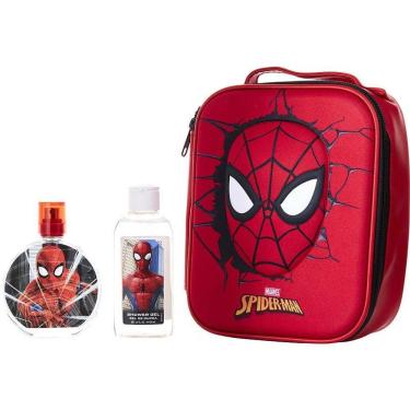 Imagem de Perfume Masculino Marvel Spiderman Edt Spray 100 Ml & Gel De Banho