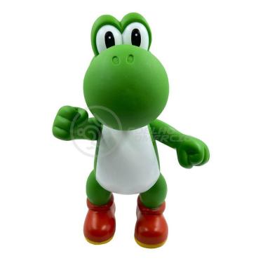 Imagem de Boneco Action Figure Yoshi Grande Super Size 26Cm - Mario