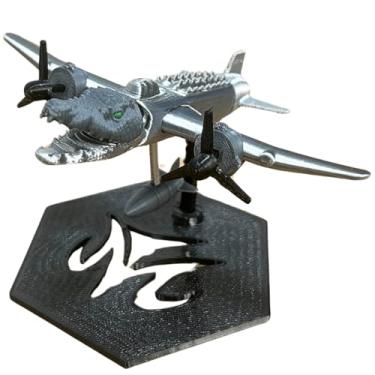 Imagem de Decoração de mesa Tralalero Tralala, estatuetas engraçadas de tubarão meme Brainrot italiano, boneco Tung Tung Sahur com estampa criativa em 3D, estátua de tubarão em tênis, estatueta colecionável