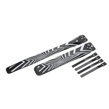 Imagem de Para-lamas de bicicleta à prova de poeira, protetor de pneu dianteiro e traseiro, leve, acessórios para bicicletas de marcha fixa, mountain bike e bicicleta de estrada.(Style E)