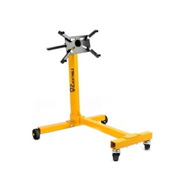Imagem de Suporte para Motor Universal TSM30 The Black Tools – Cavalete Móvel Linha Pesada 450kg, 4 e 6 Cilindros, Rotação 360° em Aço Reforçado