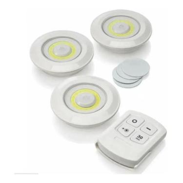 Imagem de Lâmpada Led Spot Luminária Sem Fio Liba Controle Remoto