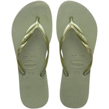 Imagem de Chinelo Havaianas Fantasia II Verde Fumê Borracha Nº 37/38
