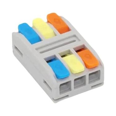 Imagem de Conector Rápido Mini 1Pin 2Pin 3Pin, Terminal De Inserção Direta Multi