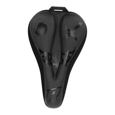 Imagem de Dynwave Almofada para Assento de Bicicleta, Almofada para Bicicleta Ergométrica, Confortável, com Absorção de Impactos, Capa Acolchoada Leve para Bicicleta, Preto
