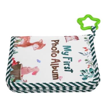 Imagem de Jiawu Meu Primeiro álbum de Fotos de Tecido Macio para Bebês, Livro de Memória Resistente a Rasgos para Recém-nascidos, para Conexões Emocionais, Crescimento Gradual, Presente Educacional