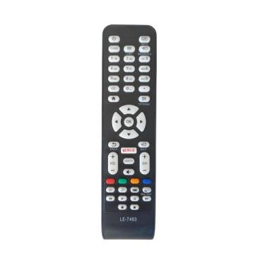 Imagem de Controle Remoto Universal Compatível Tv AOC LCD com Netflix - Lelong, 