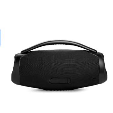 Imagem de Caixa de Som Portátil Bluetooth, Preta, com Alça de Transporte, Boombox 3 Wi-Fi, Bluetooth, Dolby Atmos, À Prova d'água e Poeira - Preto