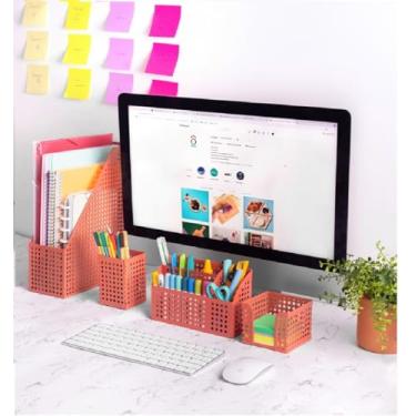 Imagem de Nicho Organizador de Parede em Metal – Escritório e Home Office