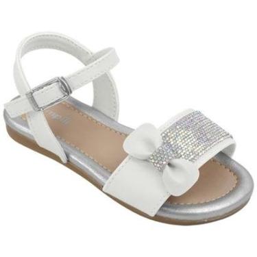 Imagem de Sandália Infantil Pampili Mili 642.110 Strass e Lacinho-Feminino