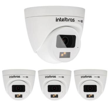 Imagem de Kit 4 Câmeras Multi HD 2 Megapixels 20m VHD 1220 D FULL COLOR G8 Intel