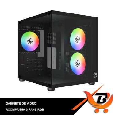 Imagem de PC Gamer Completo Custo-Benefício i5 (LGA 1155), 8GB DDR3, SSD 120GB, GT 750 Ti 2GB DDR5, COM WI-FI – Gabinete Aquário RGB 3 Fans – Ideal para Jogos E-Sports