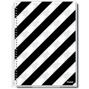 Imagem de Caderno Espiral Capa Dura Universitário 1 Matéria 80 Folhas Connect Credeal Estampa 3
