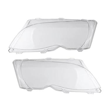 Imagem de Conjunto de um par de lentes de farol compatíveis com BMW E46 318i 320i 325i 325xi 330i 330xi 2002-2005.