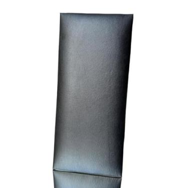 Imagem de Cabeceira Courino Modular Estofada para Cama Box 45cmX20CM - VÁRIOS KITS(COURINO PRETO,5)