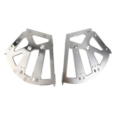 Imagem de HEEPDD Dobradiças de Gaveta Com Molduras Articuladas Acessórios de Substituição Resistentes para Rack Articulado para Cozinha, Sala de Estar, Prateleira para Casa, Sapatos, Dobradiças de Armário, 2