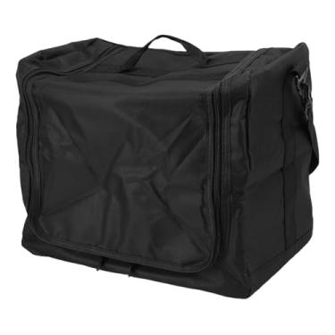 Imagem de Eujgoov Saco de Armazenamento de Chapéu de Beisebol de Grande Capacidade, Suporte Portátil de Chapéu de Lona Com Alça de Ombro Ajustável para Organizador à Prova de Poeira de Armário de Viagem