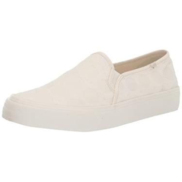 Imagem de Keds Tênis feminino da moda Double Decker Glitter, Branco, 39