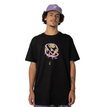 Imagem de Camiseta Lost 22622815 Satuen Alien - Preto-Masculino