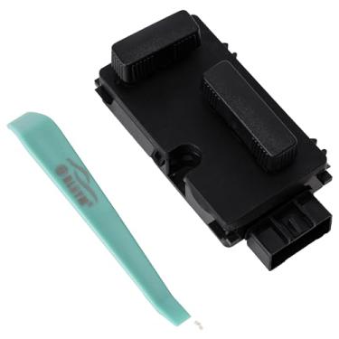 Imagem de Rldym Interruptor de assento elétrico de 8 vias para controle reclinável lado do motorista 12450166 para Cadillac Escalade Chevy Avalanche Silverado Suburban Tahoe GMC Sierra Yukon H2 substitui 901