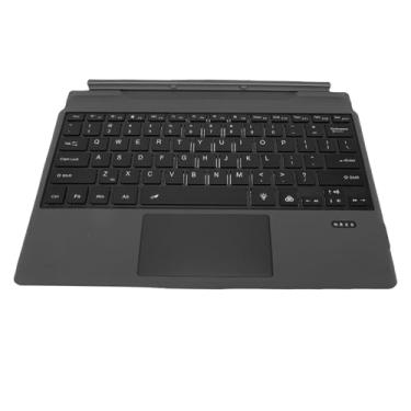 Imagem de ASHATA Para Teclado de Viagem Removível Latitude 7320 7310, Teclado Touchpad Com Apoio Para As Mãos Com Teclas Retroiluminadas, Dobradiça Magnética, Para K19M Para 0YJR01 Para Tablets