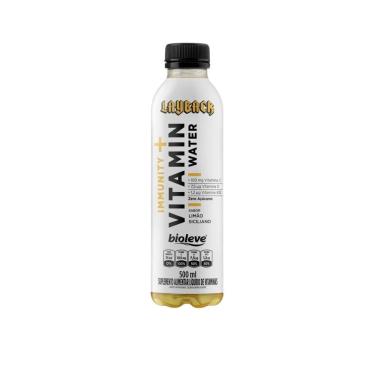 Imagem de Suplemento Alimentar Líquido Layback Immunity+ Vitamin Water Sabor Limão Siciliano 500ml