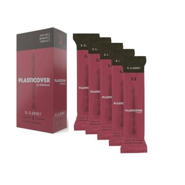 Imagem de Kit C/5 Palheta Clarinete Plasticover 1.5 Rrp05Bcl150