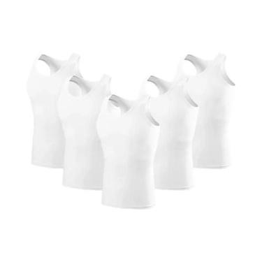 Imagem de Homens colete puro algodão musculação movimento Outerwear moletom - NO